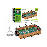 Table de football en MDF pour enfants 55*37CM, table de jeu en bois colorée