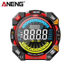 Cho aneng 626 độ chính xác cao kỹ thuật số vạn năng với 6000 đếm va điện áp màu hiện tại Detector <span class=keywords><strong>LCD</strong></span> hiển thị Tester - Product Image 1