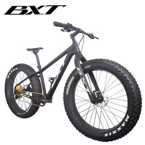Vtt complet en Fiber de carbone 26er, vélo de neige complet, vélo de plage et de sable pour adolescent, gros pneu large 12 vitesses - Product Image 2
