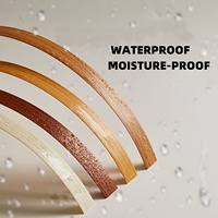 Bande de chantournage en PVC ABS à résistance à l'usure améliorée, sur mesure pour les meubles en bois à usage quotidien