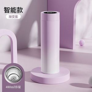 Custom Business <b>Gift</b> Led Digital Temperature Display Smart Stainless Steel Insulated Vacuum Reminder Thermos Water Bottle Flask - Product Image 6