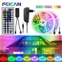 Juego de Tiras de Luces LED RGB Inteligentes, Cuerpo de PVC de Alta Calidad con Control de Intensidad, Tiras LED Flexibles para Iluminación de Paisajes