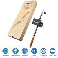 Penjualan Langsung Pabrik Kamera Keamanan Mini Video Fish Eye untuk Joran Pancing 10m-30m Monitor 3.5 Inci untuk Memancing di Es/Laut