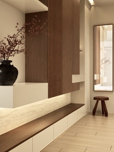 Customizzato Design moderno europeo soggiorno mobili pannello legno TV Stand vetrina & Storage per uso domestico o Hotel - Product Image 5