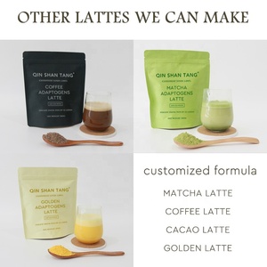Qinshantang hữu cơ ngay lập tức sô cô la nóng Latte bột ca cao tối tự nhiên với hương vị đường nấm sô cô la hương vị đồ uống - Product Image 5