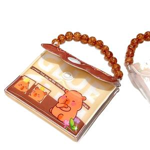 Mini carnet de notes avec motif capybara, cadeau créatif pour étudiants, bloc-notes d'étude portable - Product Image 5