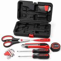 Ensemble d'outils de 12 pièces, ensemble d'outils à main pour la maison, kit d'outils de réparation avec étui de rangement pour l'entretien de la maison