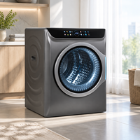 Sèche-linge mural intelligent gris 6 kg à chargement frontal pour le séchage des vêtements à domicile en intérieur