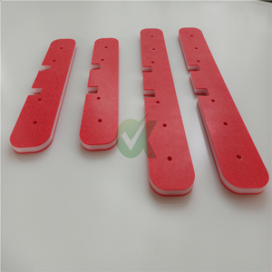 Planche en HDPE bicolore 4x8 pieds, épaisseur 12/15/19 mm, anti-UV pour rampe de terrain de jeu et signalisation directionnelle - Product Image 4