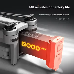 Ae86 Pro Max + Độ nét cao màn hình điều khiển ba trục Gimbal Drone điều khiển từ xa máy bay hình ảnh kỹ thuật số - Product Image 4