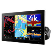 Moniteur tactile marin étanche IP67 de 15,6 pouces, 1000 nits, sans ventilateur, DC9 à 36V, pour système de navigation de bateaux de pêche et yachts