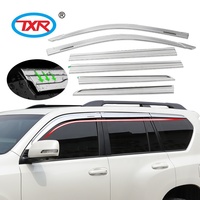 Accessoires extérieurs Auto, haute qualité, déflecteur de fenêtre de pluie, visière de ventilation pour LandCruiser Prado FJ150 FJ120 FJ90 FJ70