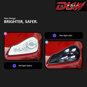 <span class=keywords><strong>DLW</strong></span> Alt-zu-Neu Matrix LED DRL Scheinwerfer-Set für Porsche Cayenne 2007-2010 Modifiziert - Product Image 3