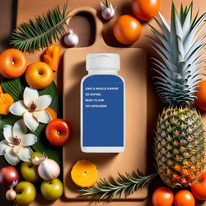 Supplément de soutien articulaire OEM 120 Softgel Dosage de soutien musculaire à l'huile de moule à lèvres vertes pas pour les adolescents pour les adultes - Product Image 2