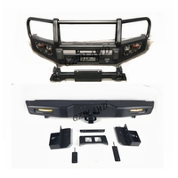 GZDL4WD Pick-up 4x4 Accessoires de voiture Systèmes de carrosserie Pare-chocs avant en acier Barre de protection pour Hilux 2005 2014