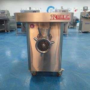 מטחנת בשר חשמלית מסגסוגת פלדה מסחרית חדשה של RuiCheng, 220V, מכונת נקניקיות, רב תכליתית לירקות ובשר, 2.2-3 קילוואט, 500 ק\\\"ג/שעה - Product Image 6