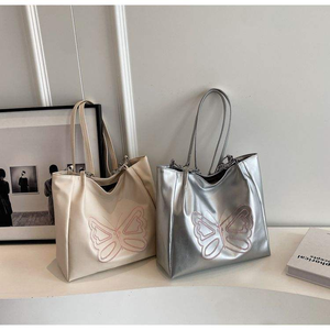 Bolsos de Hombro Versátiles de Alta Gama para Mujer, Gran Capacidad, Forro de Poliéster y Cuero, para el Trabajo - Product Image 6