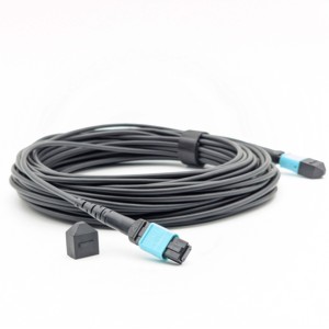 MPO-MPO bọc thép bền OM3 Cáp Sợi thân cho hệ thống mạng xương sống và mật độ cao - Product Image 2