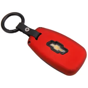carbon colors 4 buttons smart key cover for the chevrolet New Chevy/ORLANDO/19TRAX