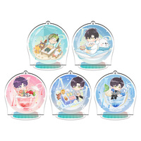 8CM Anime Figure Acrylique Standee Q Version Amour et Espace Profond Sylus Xavier Zayne Rafayel Anime Acrylique Stand Plaque Modèle