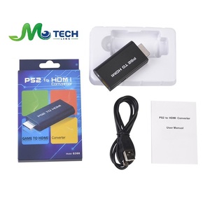 Nhà máy bán PS2 sang HDMI video 3.5mm âm thanh headpho chuyển đổi Bộ chuyển đổi Bộ chuyển đổi Bộ chuyển đổi 1080P PS2 HDMI - Product Image 1