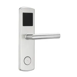 ZIYUE 304 Stainless Steel Smart Electronic RFID Hotel Card Key Room Door Locks System ET600RF