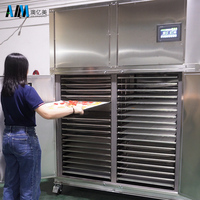 Hoog rendement machine gedroogde fruit snack groente chip productie op maat gemaakte 35-70 bakjes voedseldehydrator