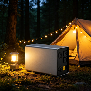 สถานีพลังงานแสงอาทิตย์แบบพกพา 500W 1000W 220V-230V คลื่นไซน์บริสุทธิ์ พร้อมตัวควบคุม MPPT สำหรับใช้ในบ้านเคลื่อนที่ แบตเตอรี่สำรอง - Product Image 4