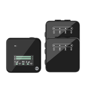 Winbridge One-for-Two 2.4G draadloos lavalier microfoonsysteem met type-C connector en omnidirectioneel patroon - Product Image 4