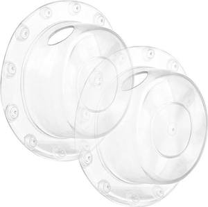 Tapa de desagüe sin fondo para bañera, spa y accesorios de baño, tapón de desagüe, bloqueador de agua, tapón de baño de 6.1 pulgadas de diámetro, transparente - Product Image 3