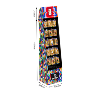 Expositor de Cartón para el Mundial de Fútbol 2026, Expositor de Pie para Tiendas, Regalo, Expositor de Papel Corrugado con Clavijas - Product Image 6