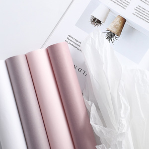 Offre Spéciale Pur Couleur Étanche Sydney Fleur de Papier Emballage Papier Rose Bouquet Doublé <span class=keywords><strong>Fleuriste</strong></span> - Product Image 4