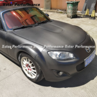 Capot en fibre de carbone mat de style OEM pour Mazda MX5 NC 2005-2014, couvre-moteur