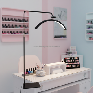 Lámpara de Escritorio LED Plegable con Forma de Media Luna, Control Remoto, Luz LED para el Hogar, Esteticista, Secador de Uñas y Pestañas UV - Product Image 2