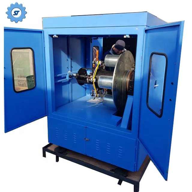 Motorized Garden Hose Wrapping Weaving Braiding Knitting Loom Machine for Rubber and Plastic Equipment