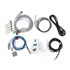 <span class=keywords><strong>ETCO2</strong></span> SpO2 Sensor ECG kabel NIBP manset untuk <span class=keywords><strong>Monitor</strong></span> pasien hewan hewan perlengkapan habis pakai aksesori Kit baru dalam kotak - Product Image 1