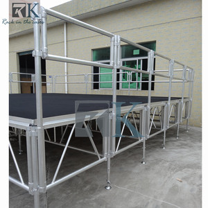 Outdoor Concert Portable <b>Stage</b> <b>Platform</b> Aluminum Frame Structure <b>Stage</b> 20x20ft Event <b>Stage</b> System - Product Image 5