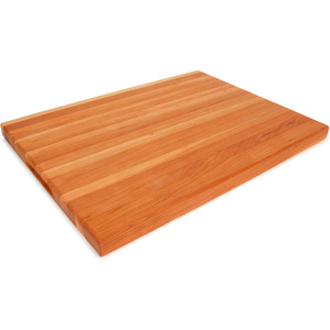 Tabla de cortar de madera grande personalizada, tabla de cortar de cocina Reversible de madera de Nogal y Cerezo con ranuras para jugo para grabado - Product Image 1