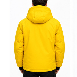 Veste coupe-vent décontractée pour homme, imperméable, à capuche, style OEM personnalisé, nouvelle collection, fermeture éclair. - Product Image 2
