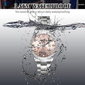 Reloj de Pulsera de Cuarzo Moderno de Alta Calidad para Mujer, Reloj de Lujo Resistente al Agua con Correa de Acero Inoxidable, Estilo Ejecutivo, Directo de Fábrica - Product Image 5