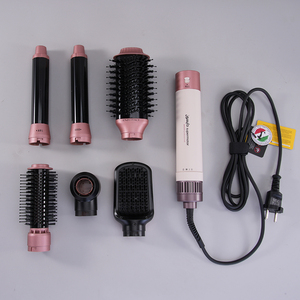 Spazzola ad Aria Calda Multifunzione <span class=keywords><strong>ENZO</strong></span> 6 in 1, Silenziosa, Magica per Arricciare e Lisciare i Capelli con Rotazione Automatica - Product Image 6