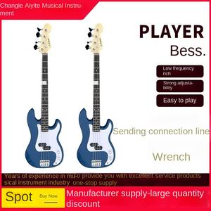 กีต้าร์เบสไฟฟ้า4สายกีตาร์เบสชุดเบสกีต้าร์เบส - Product Image 5