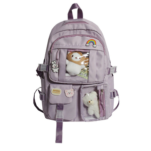 Sac à dos d'école mignon de grande capacité pour le sac de livre d'étudiant de modèle de dessin animé d'adolescentes - Product Image 1