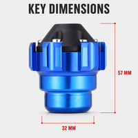 Nouveau kit de protection antichute pour fourche avant en alliage d'aluminium CNC pour moto/scooter – Pièces de rechange