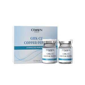 Suero en <span class=keywords><strong>Polvo</strong></span> Liofilizado de Marca Privada, Antienvejecimiento, Reafirmante, Hidratante, Reparador, Esencia de Péptidos de Cobre Ghk-Cu en Ampollas - Product Image 1