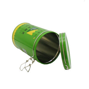 Boîte à thé hermétique de conception personnalisée boîte d'emballage de qualité alimentaire imprimée boîtes à thé rondes - Product Image 6