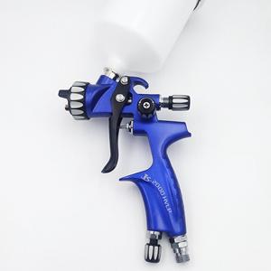 2025 New Arrival TS2000 Blue High-Efficient HVLP <b>Spray</b> <b>Gun</b> 600ML Cup Capacity Customized OEM Gravity Feed <b>Paint</b> for <b>Car</b> Painting - Product Image 1