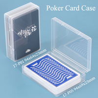 Boîte de rangement en plastique SUNSHING pour jeux de société, étui pour cartes MTG, boîte pour cartes Pokémon, boîte pour cartes de tarot, support pour cartes à collectionner, boîte double pour cartes à jouer