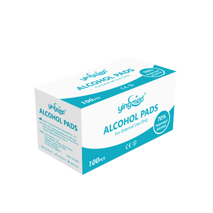 Medical Disposable 70% Isopropyl Nonwoven Alcohol Swabs