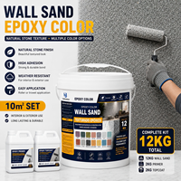 Peinture décorative Mara Wall Color Stone 12kg, revêtement texturé marbre, résistant aux rayures, intérieur extérieur, finition 10m²